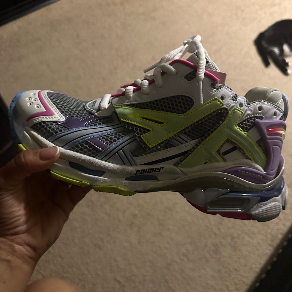 Colorful Athletic Track Running Shoes